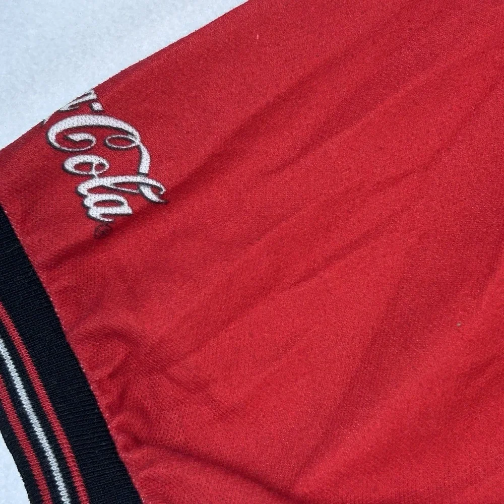 Vintage 1990s‎ Coca-Cola Coke Polo Shirt Men's XL Red Pocket Work Uniform USA